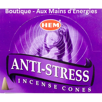 Encens HEM cône - anti-stress 